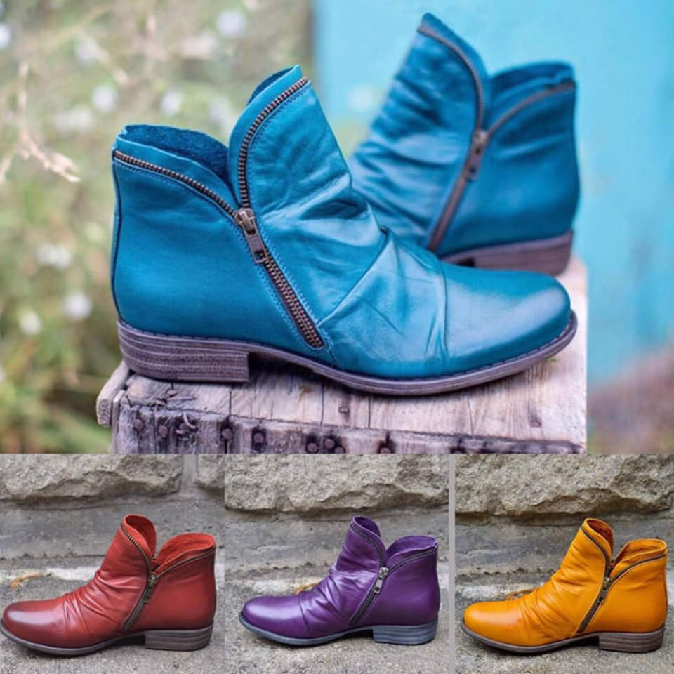 Vintage Inspired Orthopedic Boots