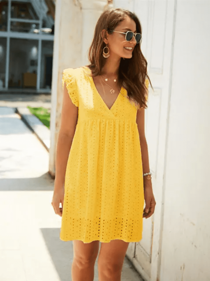 Elegantly Styled Dress for Everyday Wear
