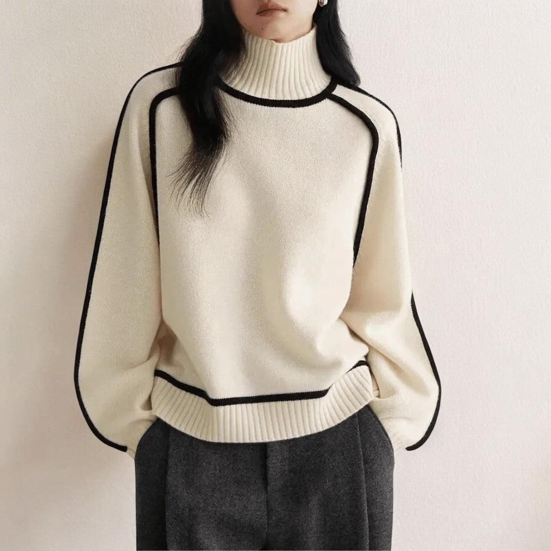 Vintage Inspired Sweater with a Contemporary Edge