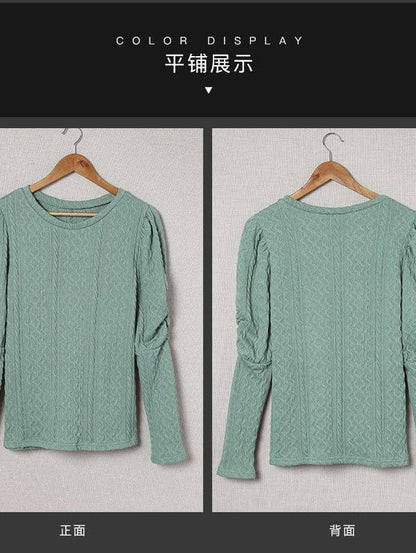 A Vintage Style Sweater with Delicate Timeless Details