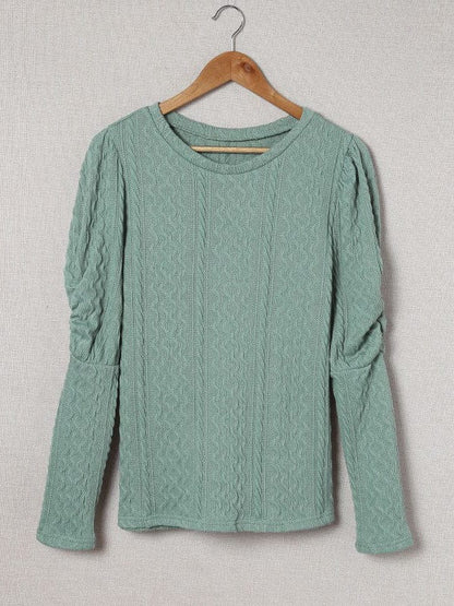 A Vintage Style Sweater with Delicate Timeless Details
