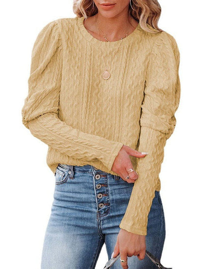 A Vintage Style Sweater with Delicate Timeless Details