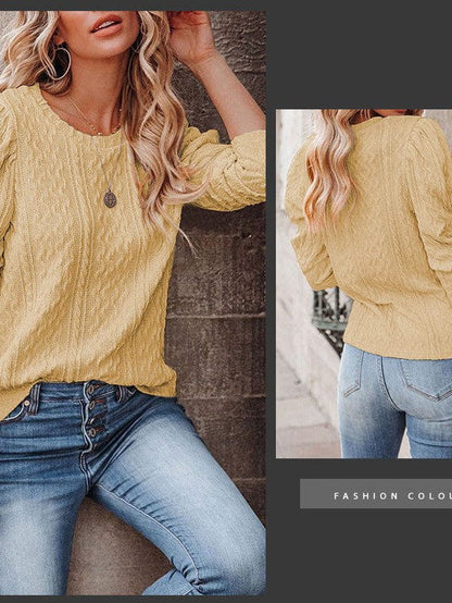 A Vintage Style Sweater with Delicate Timeless Details