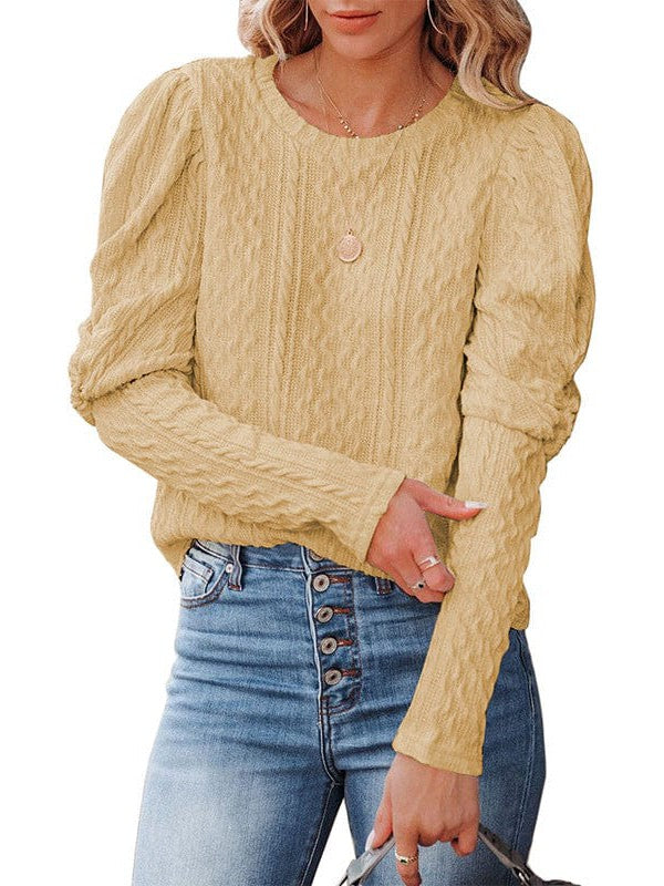 A Vintage Style Sweater with Delicate Timeless Details