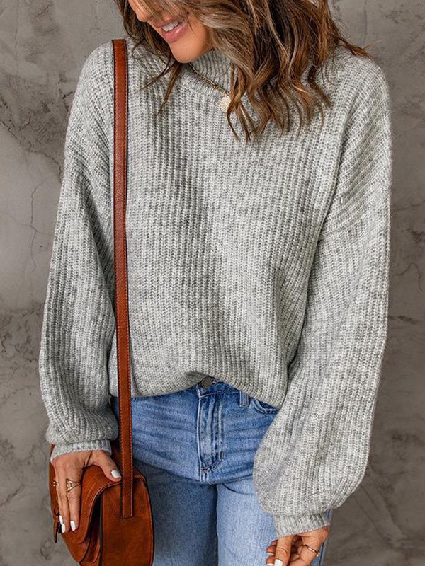 Well Tailored Sweater with a Graceful Silhouette