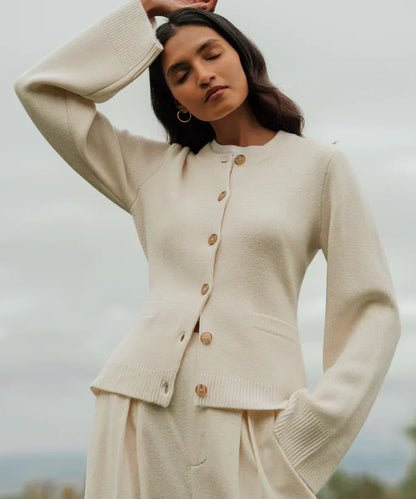 Beautifully Finished Cardigan in a Timeless Design