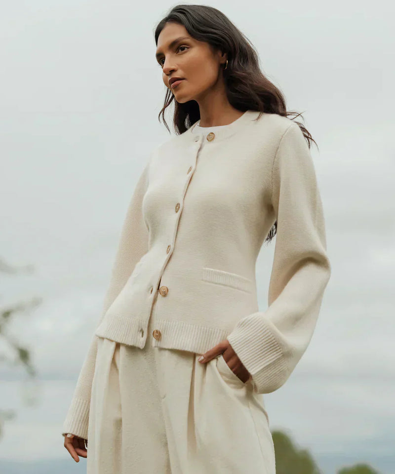 Beautifully Finished Cardigan in a Timeless Design