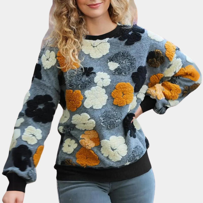 A Vintage Style Sweater with Delicate Timeless Details
